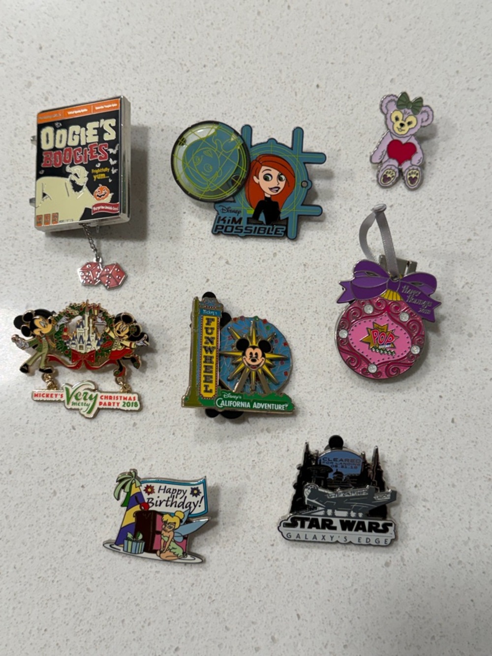 Disney Trading Pin Bundle of 8